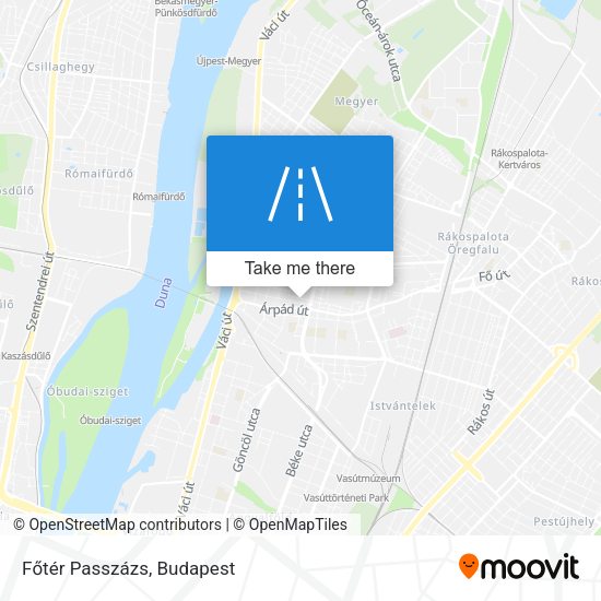 Főtér Passzázs map