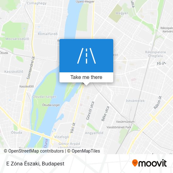 E Zóna Északi map
