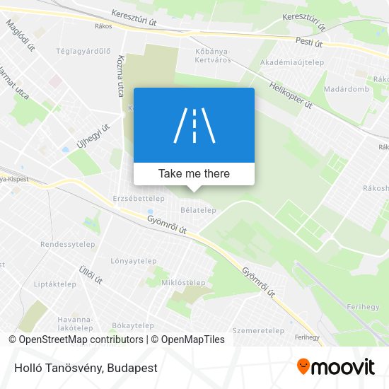 Holló Tanösvény map