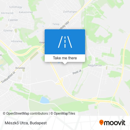 Mészkő Utca map