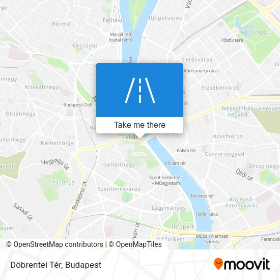 Döbrentei Tér map