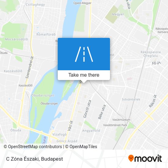 C Zóna Északi map