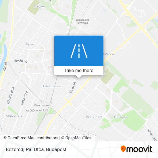 Bezerédj Pál Utca map