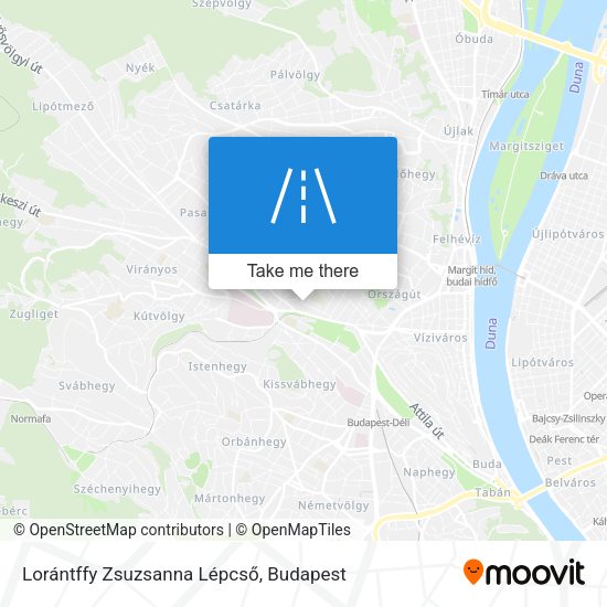 Lorántffy Zsuzsanna Lépcső map