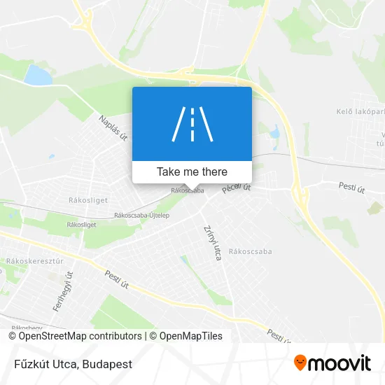 Fűzkút Utca map