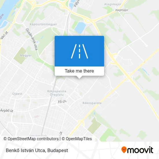 Benkő István Utca map