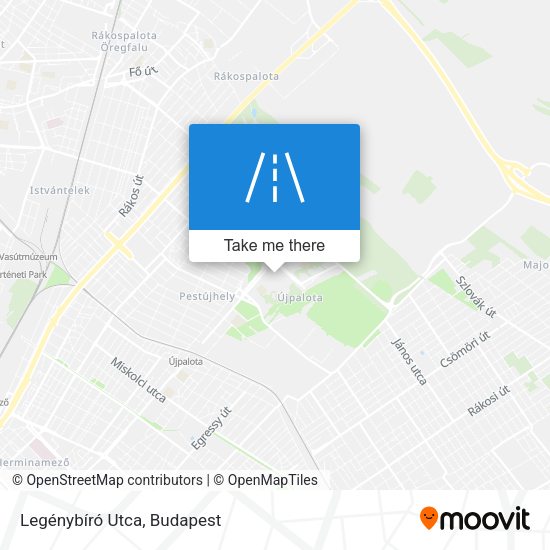 Legénybíró Utca map