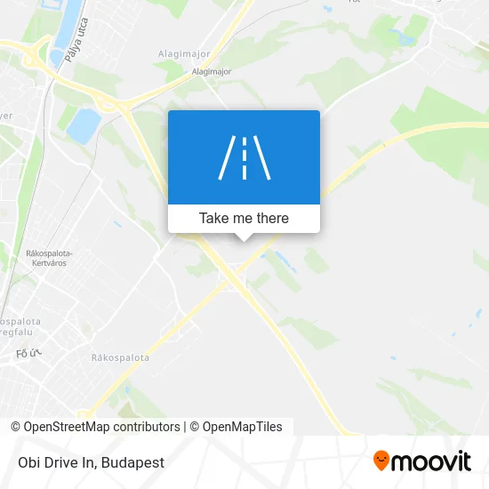 Obi Drive In map