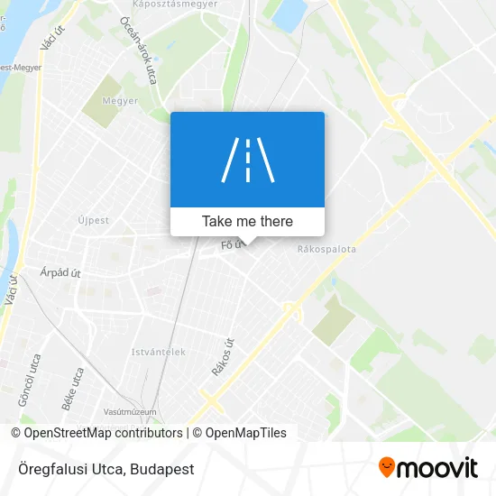 Öregfalusi Utca map