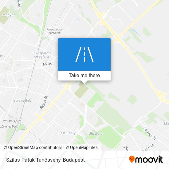 Szilas-Patak Tanösvény map