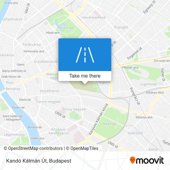 Kandó Kálmán Út map
