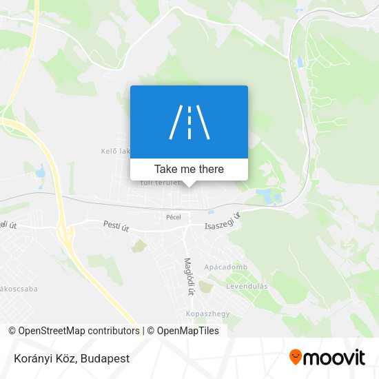 Korányi Köz map