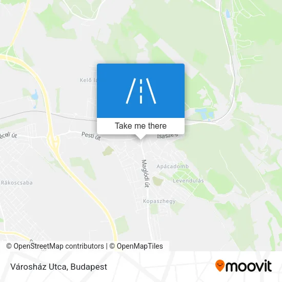 Városház Utca map
