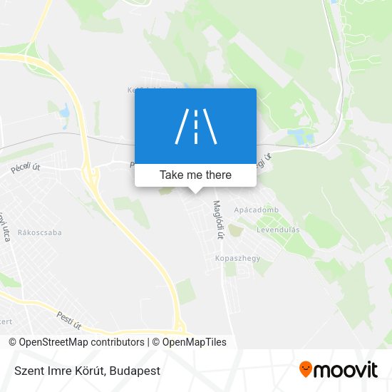 Szent Imre Körút map