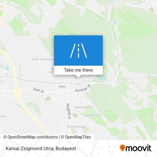 Karsai Zsigmond Utca map