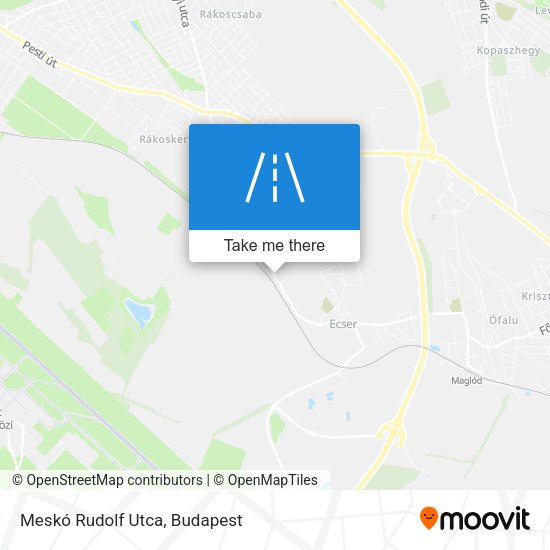 Meskó Rudolf Utca map