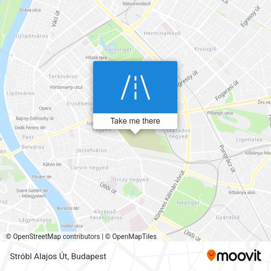 Stróbl Alajos Út map