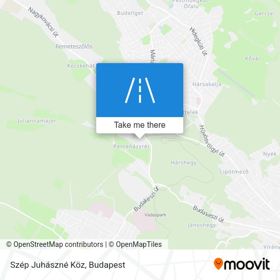Szép Juhászné Köz map
