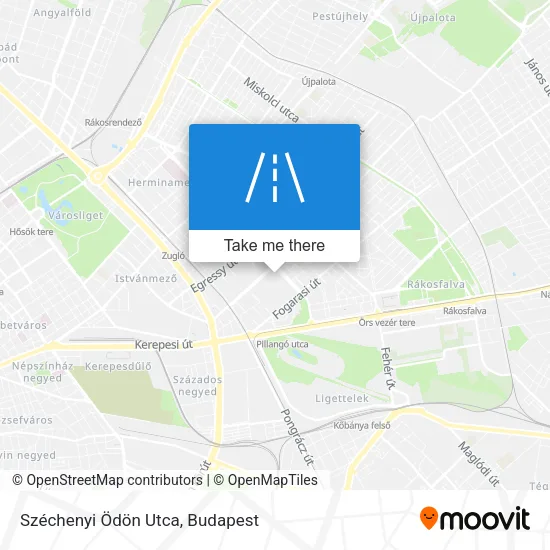 Széchenyi Ödön Utca map