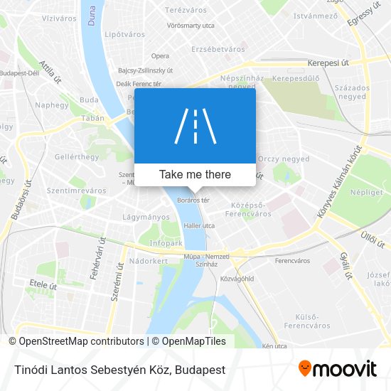 Tinódi Lantos Sebestyén Köz map