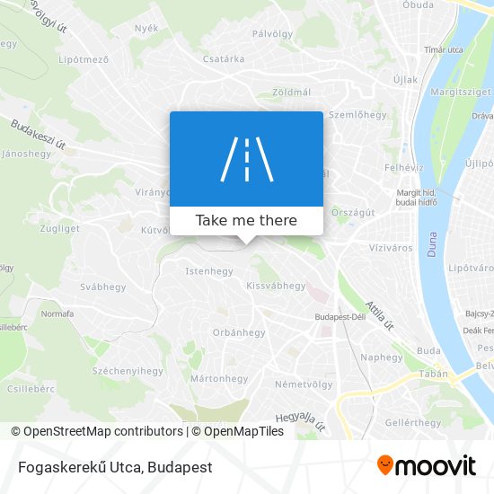 Fogaskerekű Utca map