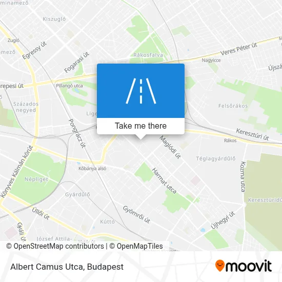 Albert Camus Utca map