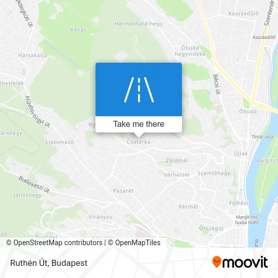 Ruthén Út map