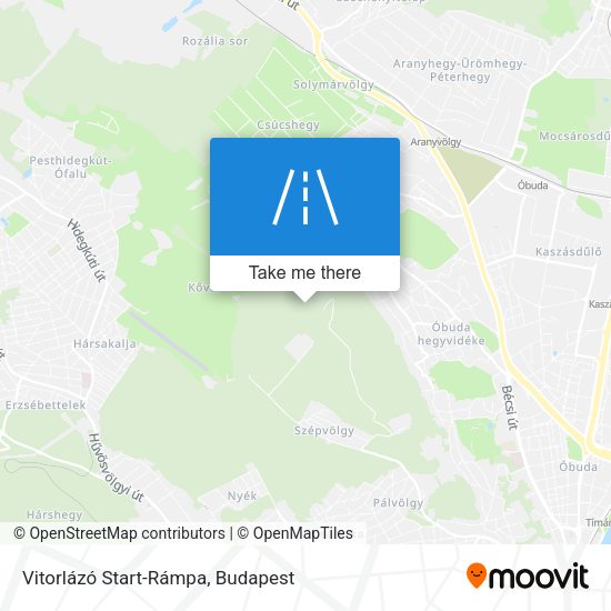 Vitorlázó Start-Rámpa map