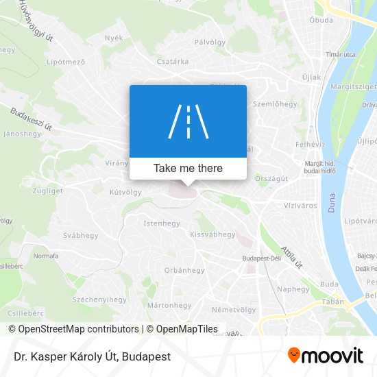 Dr. Kasper Károly Út map