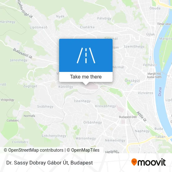 Dr. Sassy Dobray Gábor Út map