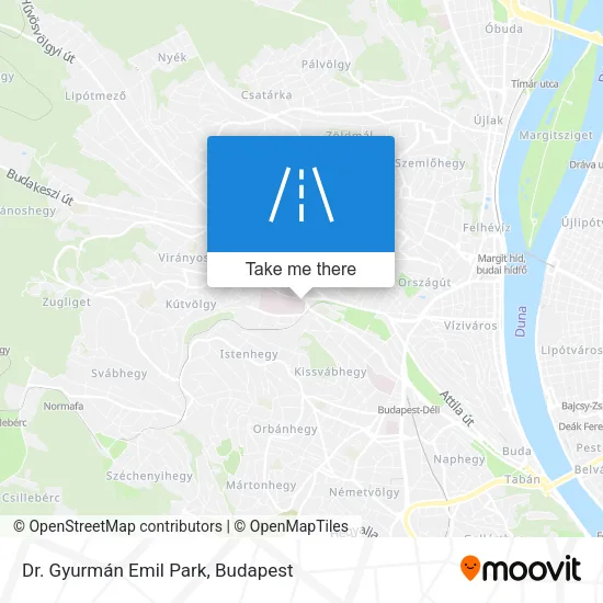 Dr. Gyurmán Emil Park map