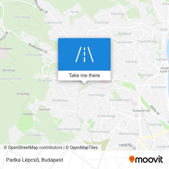 Padka Lépcső map