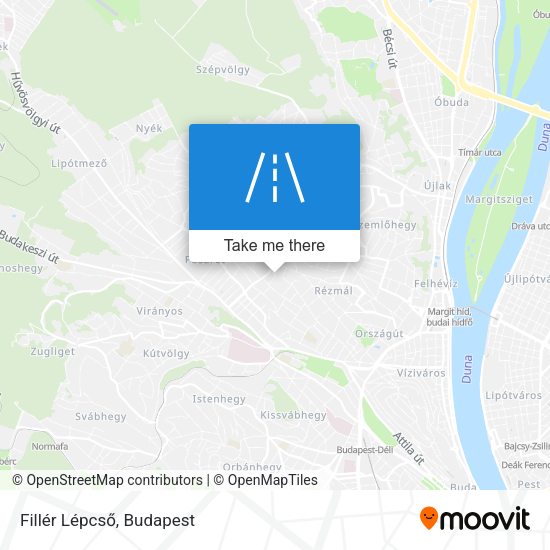 Fillér Lépcső map