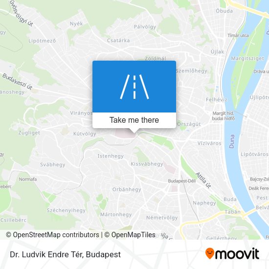 Dr. Ludvik Endre Tér map