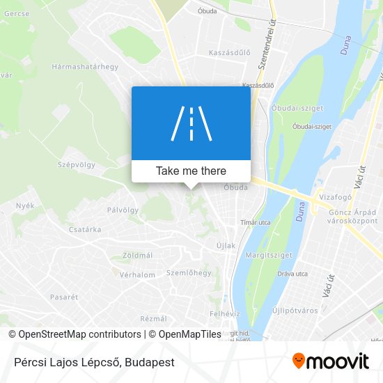 Pércsi Lajos Lépcső map
