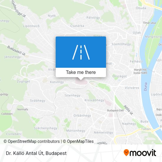Dr. Kálló Antal Út map