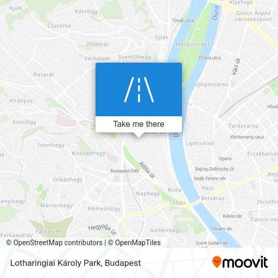 Lotharingiai Károly Park map