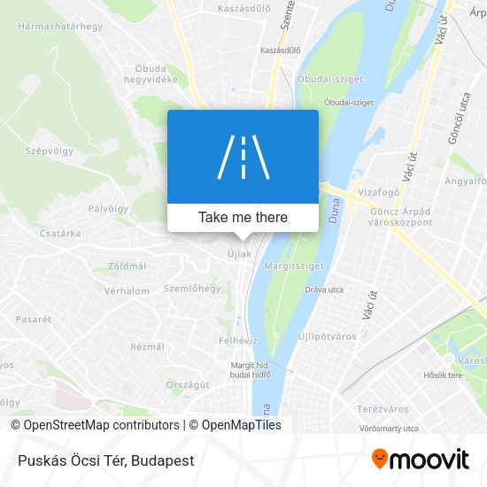 Puskás Öcsi Tér map