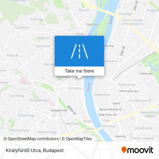 Királyfürdő Utca map