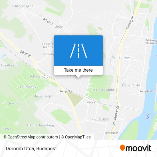 Doromb Utca map