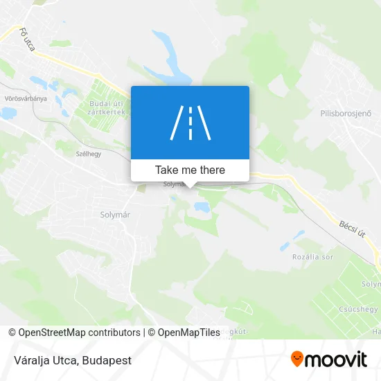 Váralja Utca map