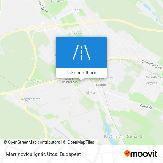 Martinovics Ignác Utca map