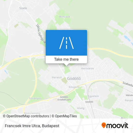 Francsek Imre Utca map