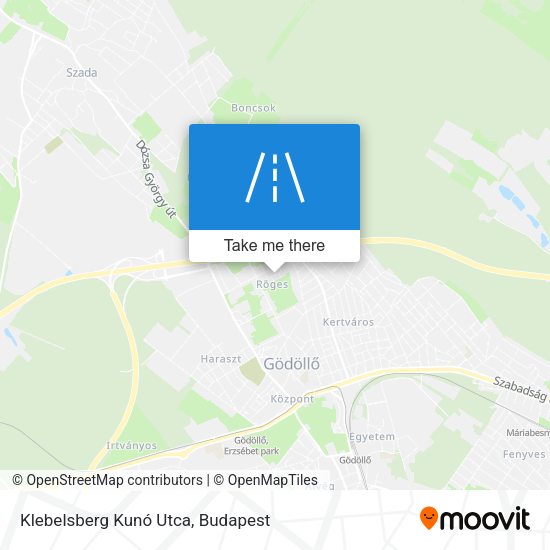 Klebelsberg Kunó Utca map
