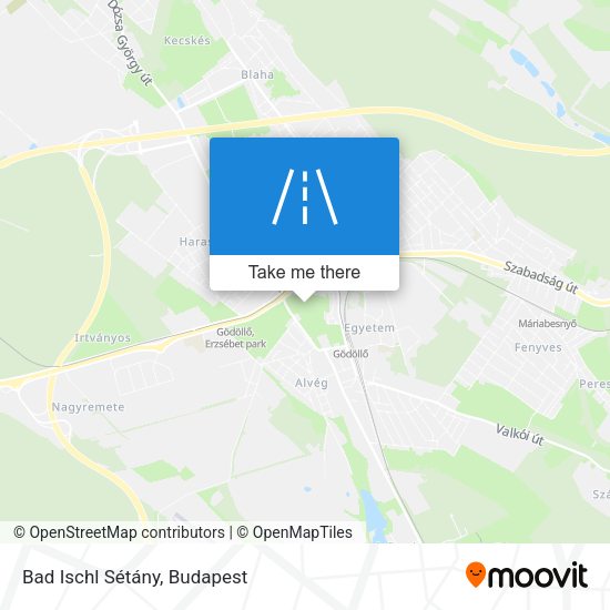 Bad Ischl Sétány map