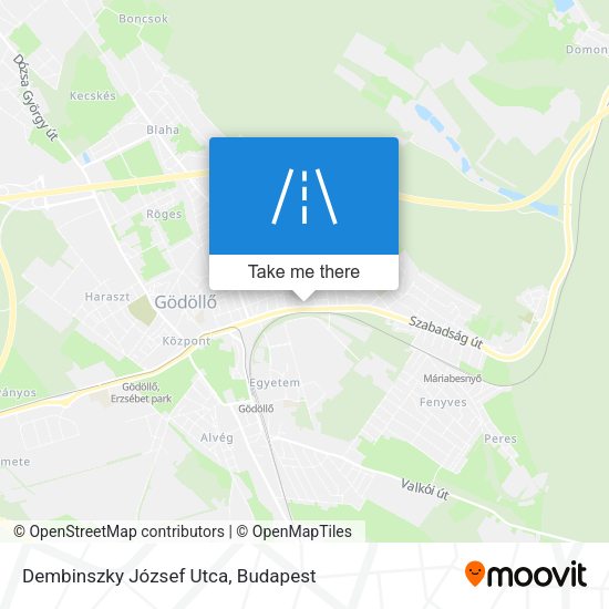 Dembinszky József Utca map