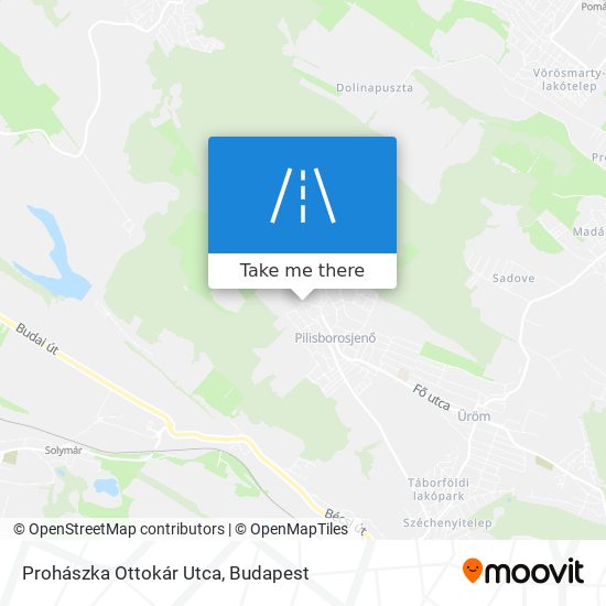 Prohászka Ottokár Utca map