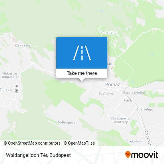 Waldangelloch Tér map