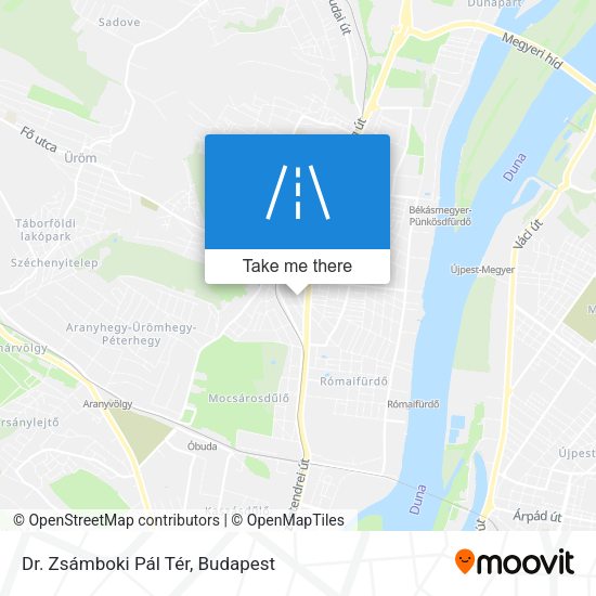 Dr. Zsámboki Pál Tér map