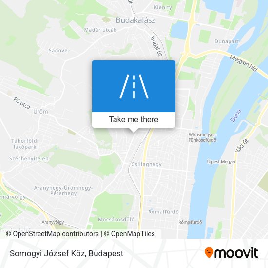Somogyi József Köz map